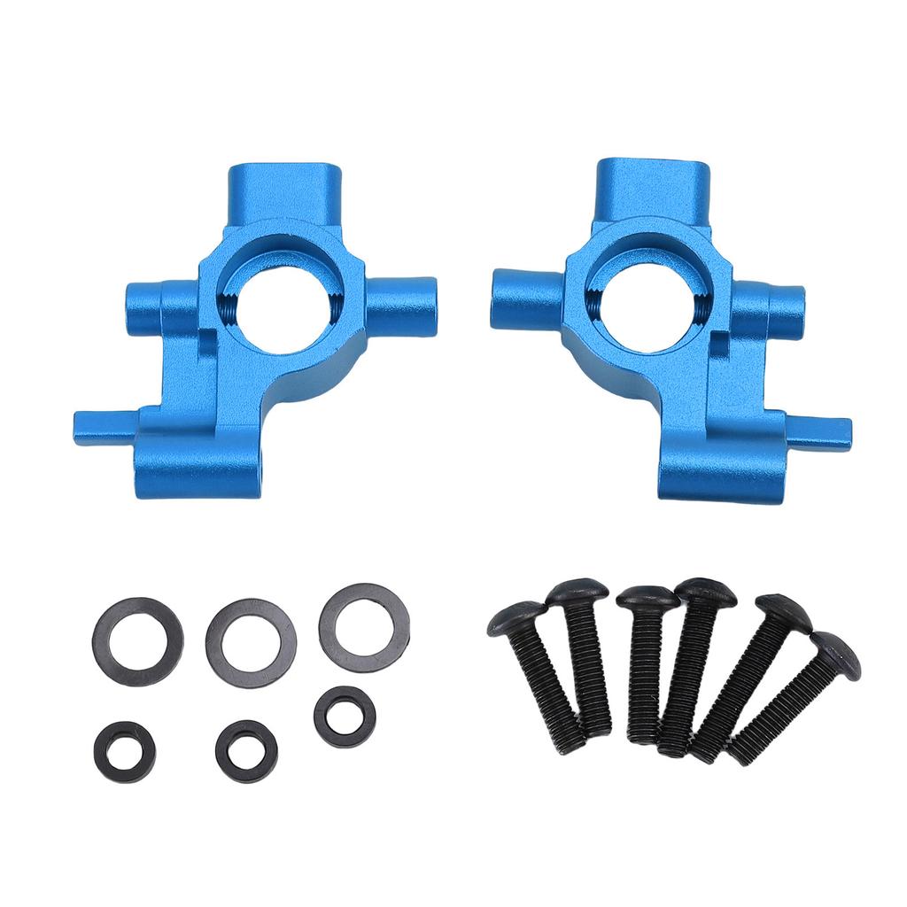 2PCS Front Steering Cup Replacement for 4 TEC DRIFT 1 10 Scale RC Car Aluminum Alloy 10537 Steering Spare Parts Blue