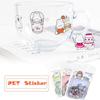 Rosyposy Fresh And Lovely Sticker Bag With Beautiful Hand-painted Patterns And Colors