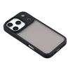 For iPhone 17 Pro Case Shockproof TPU+PC Phone Back Cover with Metal Buttons