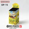 One Piece OP15 Карточная игра Официальная TCG Серия «Приключения Божественного Острова» Блокстерный кейс Коллекционные Аниме Коллекционные Карточки Игрушки