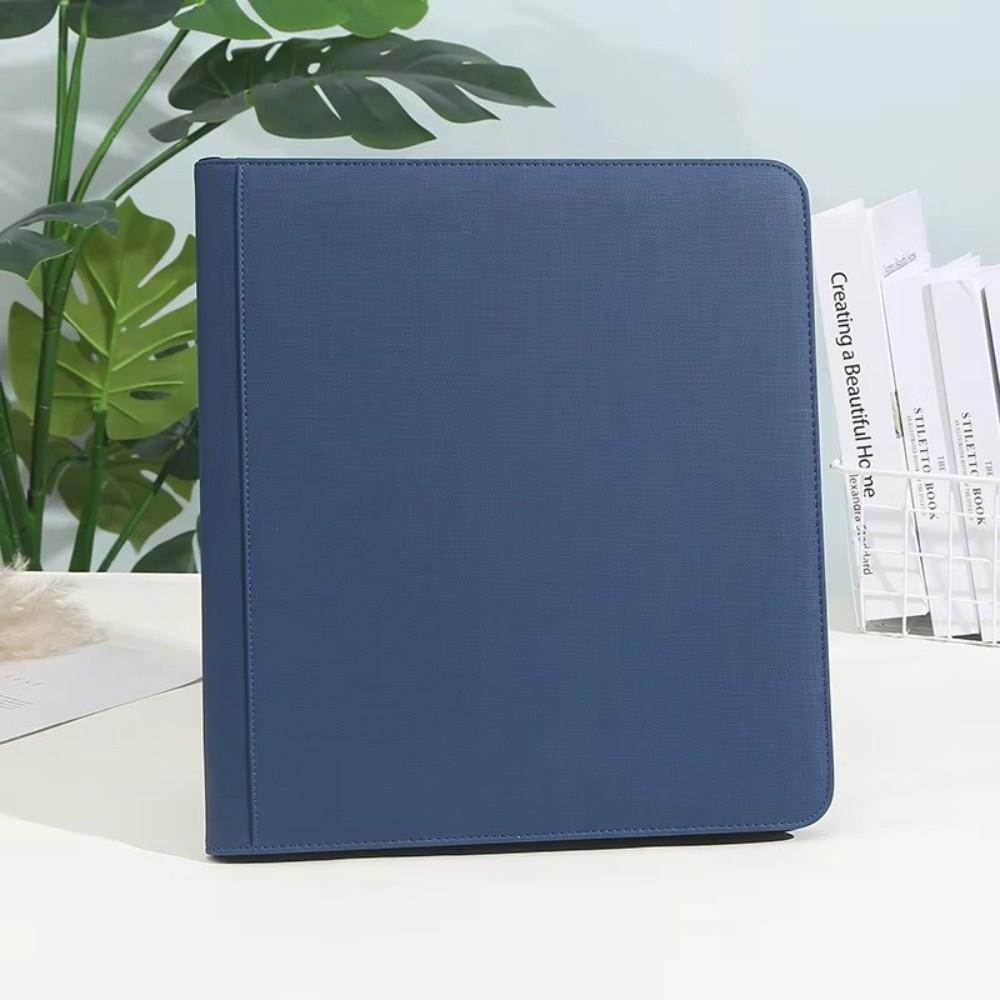 Durable 9/12 Grids Collectible Card Album PU Leather Large-capacity Storage Book Card Album Home Storage