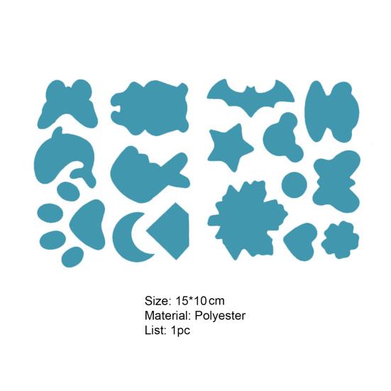 Наклейка-нашивка, водонепроницаемая, не содержащая железа, полиэстер, практичная неувядающая наклейка-аппликация для одежды