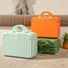Hot Cosmetic Box 14 Inch Mini Travel Suitcase Cosmetic Box Hand Luggage Organizer Makeup Case Small Password Box Boarding Case