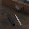 Kai Corporation Seki Magoroku Изогнутый с отсеком для нежелательных HC1806 Пинцет, Кончик, Чехол, Серебристый, Волосы,