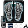 Foot Mat EMS Foot Care Calf Feet 9 Modes 30 Levels Strength Muscle Training Equipment Neck Shoulder Back Waist Thigh Foot Training Easy To Operate USB
