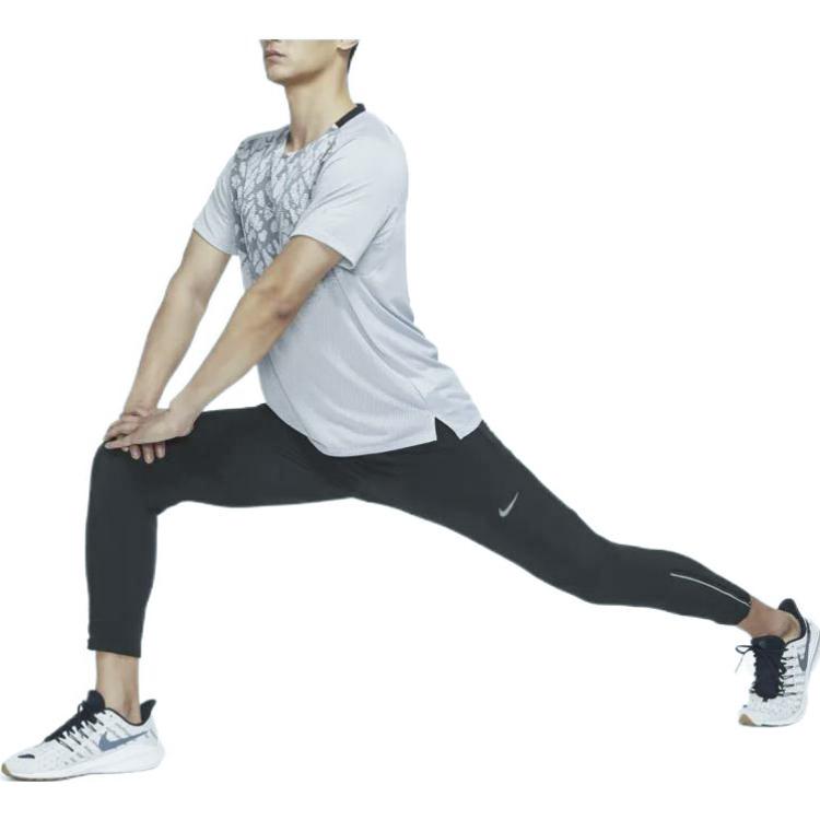 Nike Мужские трикотажные спортивные штаны Dri Fit Черные DQ4746-010