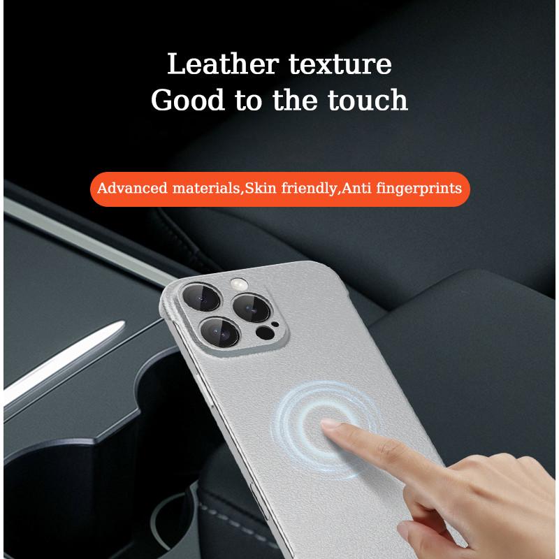 Роскошный чехол из кожи Litchi Grain для Xiaomi Note 14 Pro Plus Note 13 12 Turbo 11T Pro Poco X7 F5 X4GT безрамный матовый жесткий чехол для ПК с защитой от отпечатков пальцев