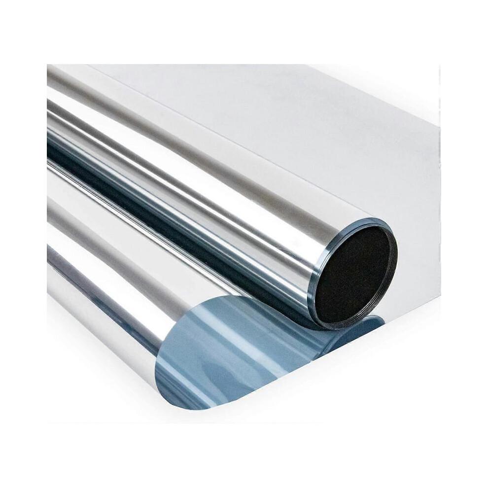 Window Film Privacy Window Film Mirror Window Film One Way Anti Heat Anti UV Privacy Protection for Window Office Home Store 40300CM less