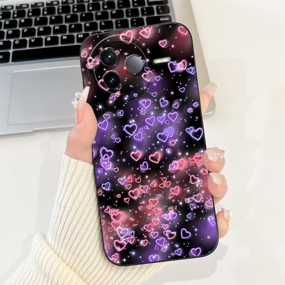 Для Xiaomi Poco F7 Pro 5G Чехол Милый Модный Мультяшный Чехол Мягкий Силиконовый Чехол для Телефона Для Xiaomi Poco F7 Ultra PocoF7 Pro 5G Чехлы
