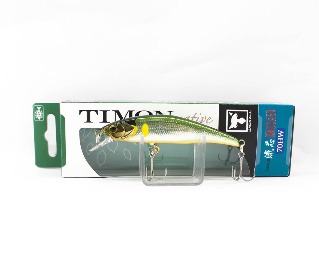 Jackall Timon Ryushin Knocker 70 HW Тонущая приманка HL Flash Ayu (0815)