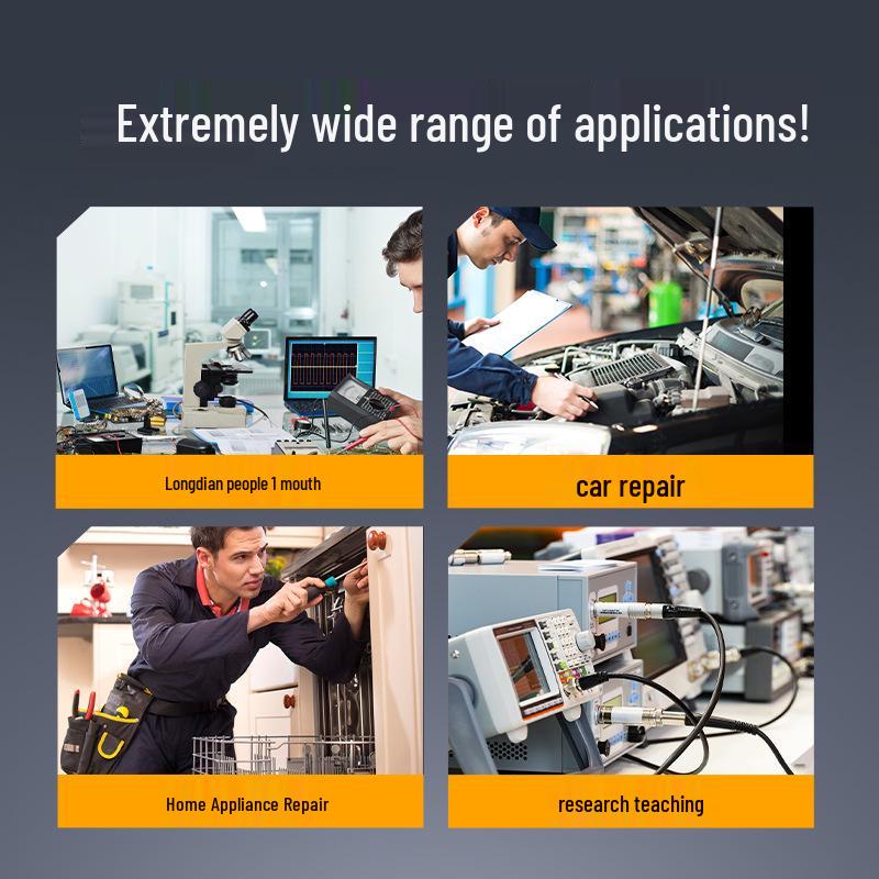 FNIRSI DSO153 Portable Multifunctional Digital Oscilloscope & Mini Signal Generator, 1MHz Bandwidth