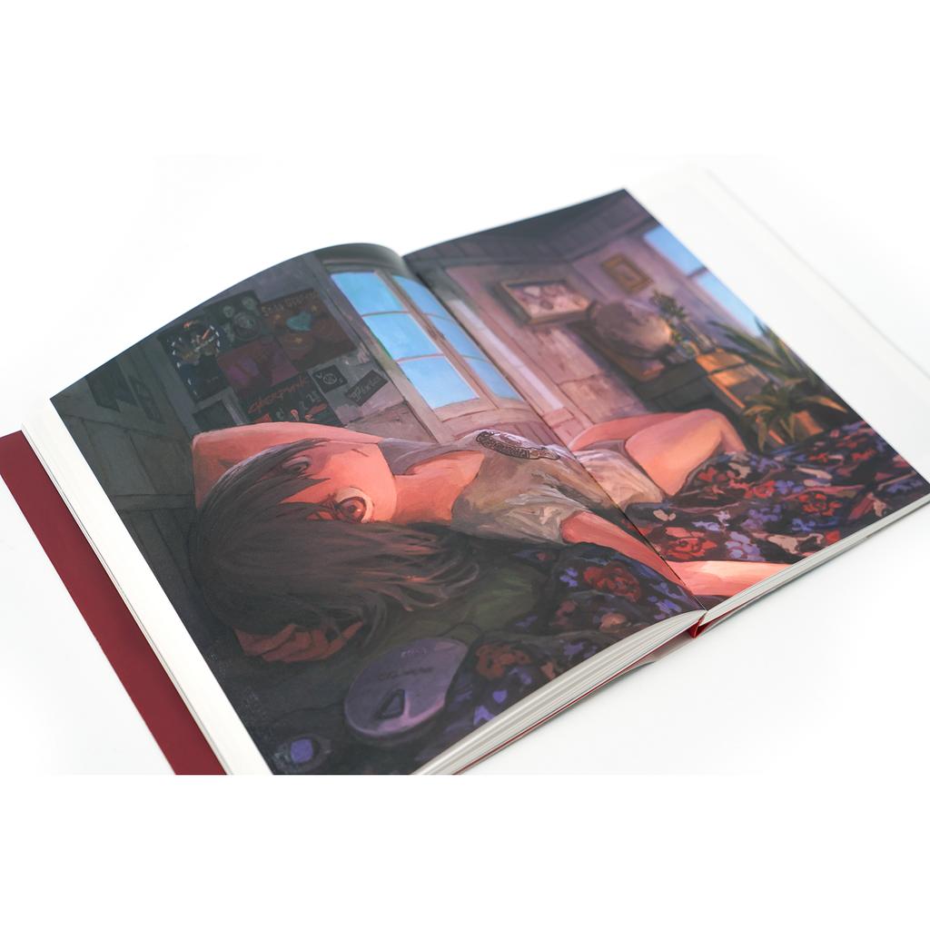 Huiyin Mingzheng AkimatutiX Personal Portfolio Girl Illustration Atmosphere Art Book