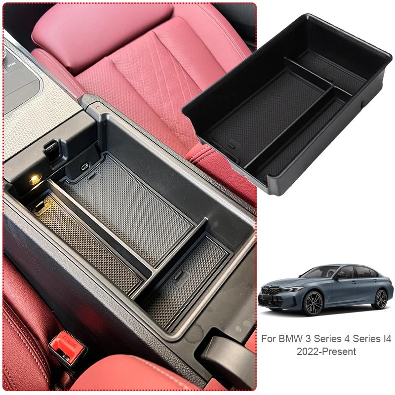 Car Armrest Box Storage Center Console Organizer Tray Storage Box Tidying Accessory For BMW 3 Series 4 Series I4 2022-Present