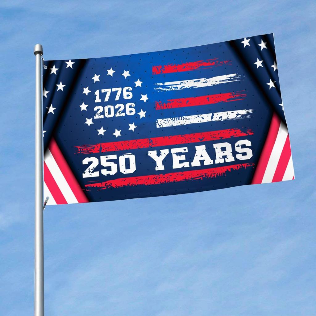 Флаг США к 250-летию, садовый флаг для украшения