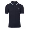 Мужская футболка поло Fred Perry с двойным воротником