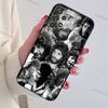 Чехол для телефона C-Camaron De La Isla для Samsung S24,21,22,23,30,Ultra,20,Plus,Note,10,9, Черный мягкий силиконовый чехол