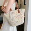 Woven Bag Straw Women'S Bag Commuter Versatile Large Capacity Seaside Shoulder Bag Tote Bag