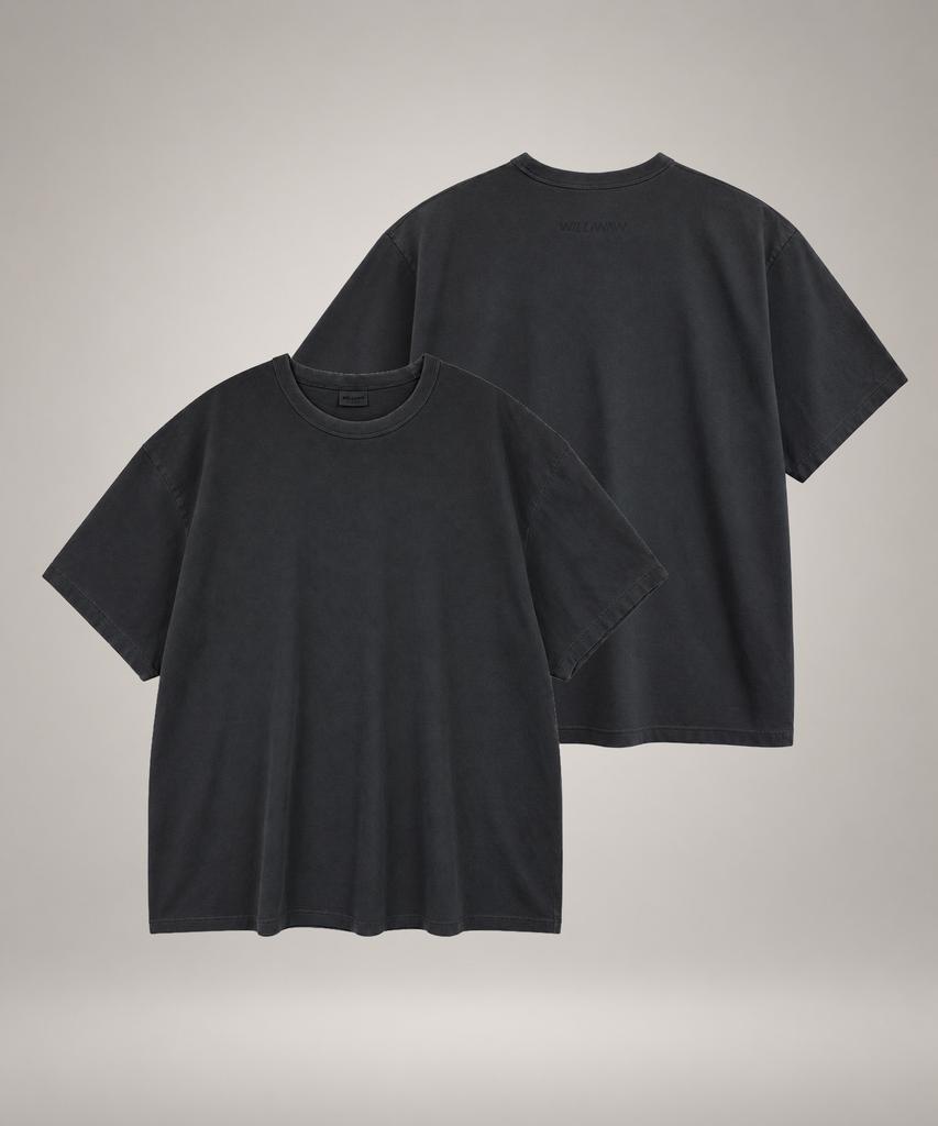 WILLIWAW STUDIO Logo Pigment T-Shirt [ 2 Colors ]