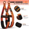 Pull-Up Belt, Heavy-Duty Resistance Belt With Handle, Pull-Up Rod Exercise Belt, Pull-Up Auxiliary Belt Set For Exercise, Full-B