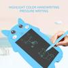 9in LCD Writing Tablet Cartoon Cat Digital Drawing Board with AntiErasing Lock for Children(Blue )