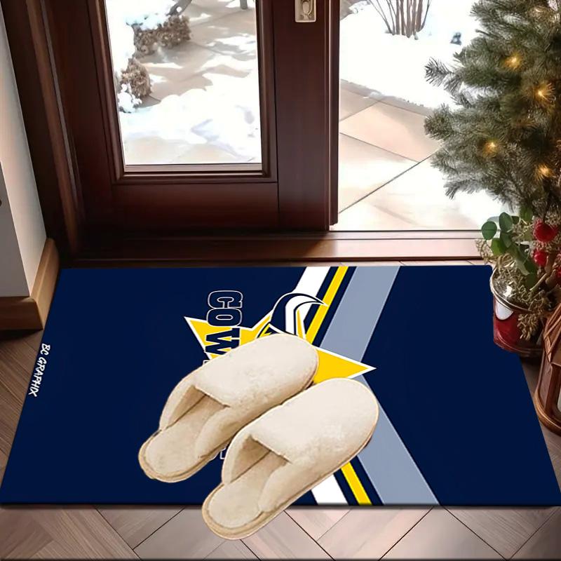 North Queensland Rugby Area Rug Office rug, Chair Rug, Decor Carpet Livingroom bedroom Mat, Large Size Fan gifts Christmas gifts
