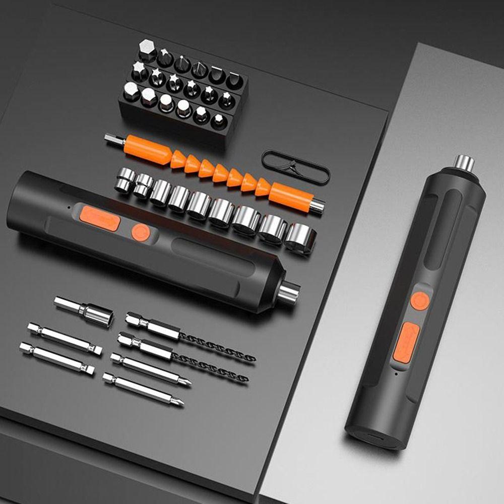 USB-аккумуляторная электрическая отвертка Прецизионная электрическая дрель-шуруповерт Мощная дрель для электрика