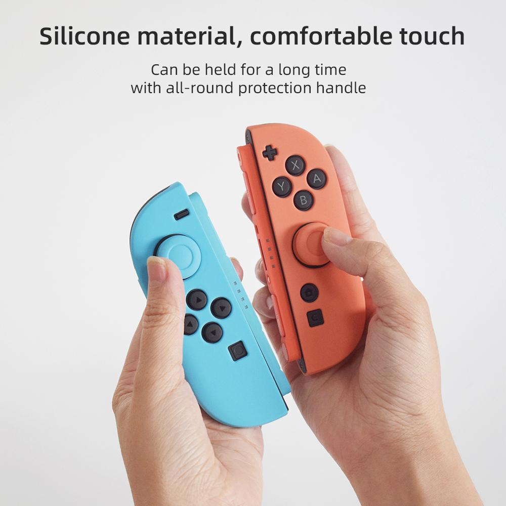 Силиконовый защитный чехол для игрового контроллера Switch 2, силиконовый колпачок для джойстика контроллера Switch 2, силиконовый материал, приятный на ощупь