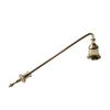 Candle Extinguisher Elegant Bell Shaped Wick Cover Metal Candle Stopper Rust-proof Extinguishing Tool with Short And Long Length Options