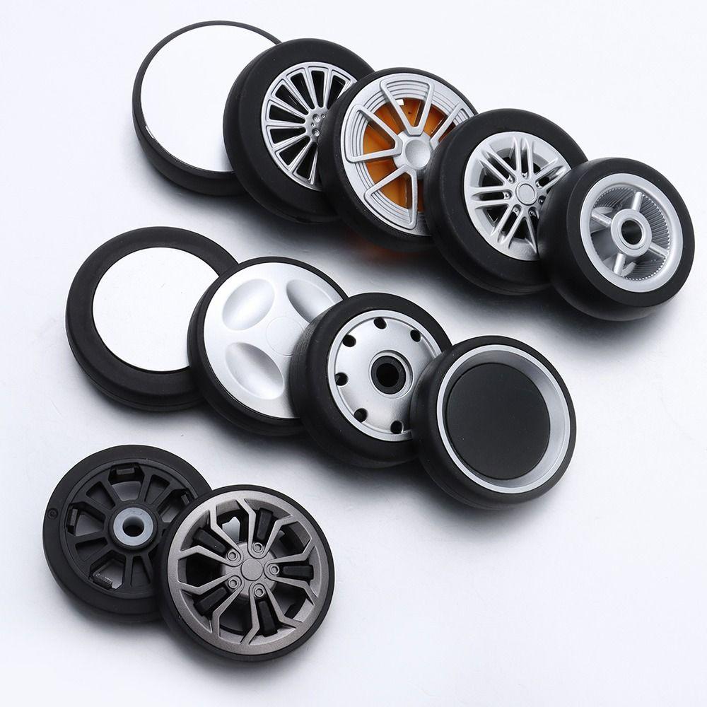 С винтовыми дорожными колесами для багажа, комплект для ремонта колесных колес, детали для чемодана, оси, замена колес