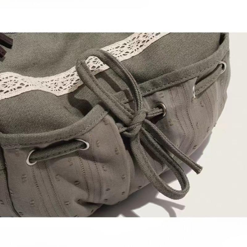 Милые крутые холщовые сумки через плечо с бантом, женские винтажные шикарные повседневные сумки через плечо, женская сумка-мессенджер в стиле ретро Bolsos