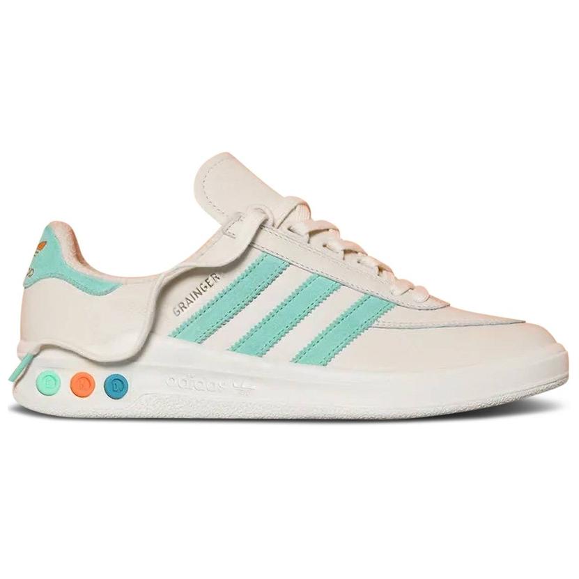 КОНЕЦ. x adidas Grainger Tennis Club Унисекс Кроссовки Белый Bahia-Mint GW5182