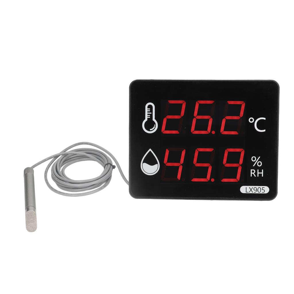 Thermometer Hygrometer Temperature Humidity Meter  100‑240V for Home Industry