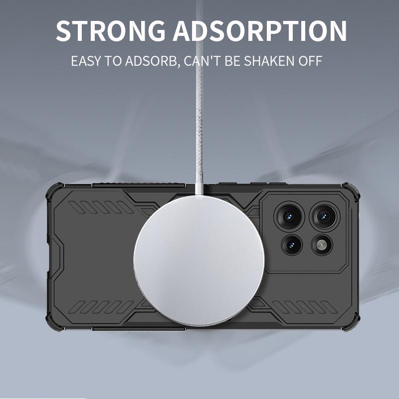 KEYSION Полый чехол для отвода тепла для Motorola Edge 50 5G 50 Neo Магнитное охлаждение Ударопрочный чехол для телефона для Edge 50 Fusion