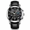ELSECHO Men's Watch Calendar Waterproof Luminous Watch,Korean Popular Watches