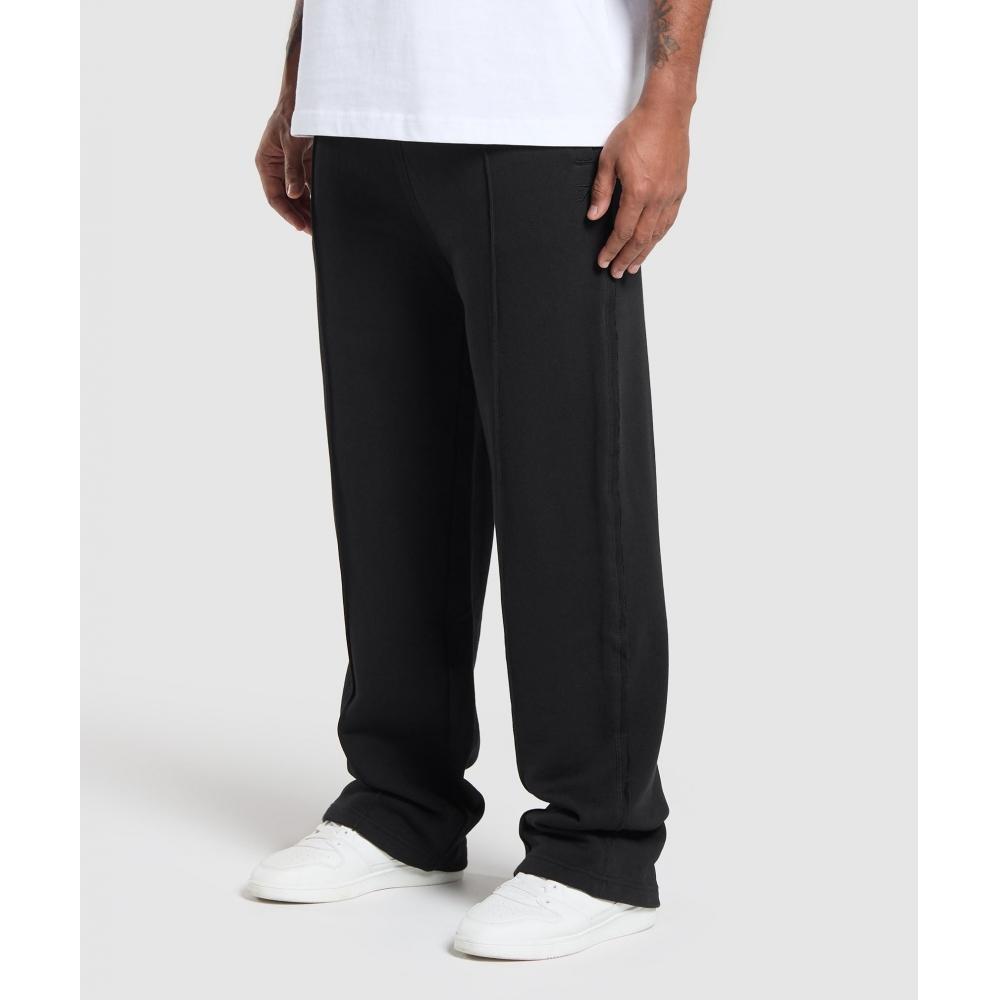 Gymshark Брюки палаццо черные A1b9n Bb2j