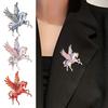 Flying Horse Brooch Zinc Alloy Enamel Horse Lapel Pin Sweater Cardigan Coat Business Suit Decoration Men Women Clothing Accessories