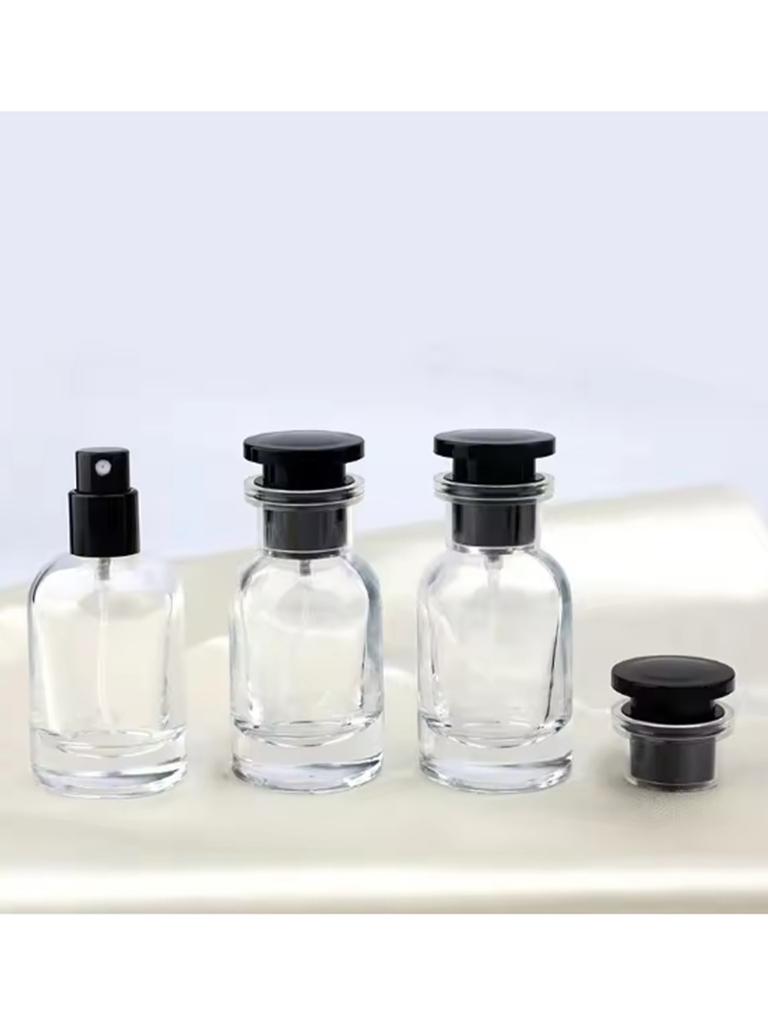 1 шт. Стеклянный флакон для духов с распылителем 30 мл Высококачественное стекло Портативный дорожный Высококлассный флакон для духов Пустой флакон для образцов Диспенсер