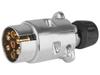 7 PIN Trailer Socket Plug, Aluminum
