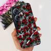 Для Infinix Hot 30 5G 6.78" Чехол Цветок ТПУ Мягкий Силикон Черная Крышка Для Infinix HOT 30 Hot30 X6832 Чехлы для Телефона Астронавт Fundas
