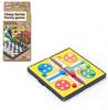 Portable Folding LUDO Board Game Set for 2-4 Players Ideal for Family Camping Team Building Party Travel Flight Chess Board Game