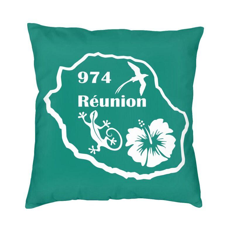 Reunion Island 974 Pillow Living Room Decoration Luxury Outdoor Cushions Square Pillowcase