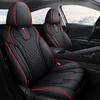 Кожаные чехлы на сиденья Elantra с полной защитой, универсальные, износостойкие, для всех сезонов, пятиместные.