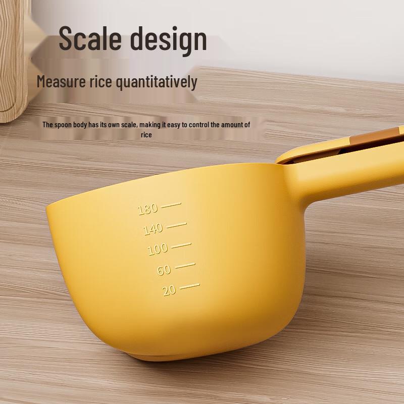 Multi-functional Plastic Rice Scoop