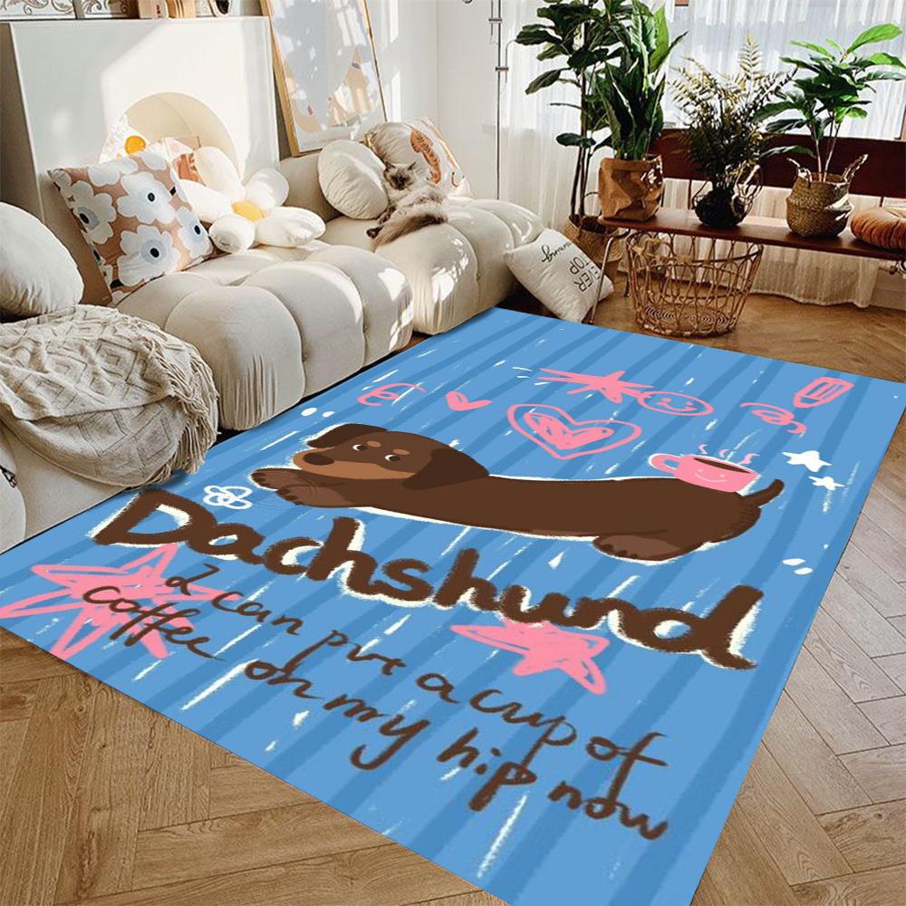 Cute Rug Little Greyhound Entrance Doormat Door Mat Floor Mat Bathroom Mats Carpet Entrance of House Custom Carpet for Kitchen