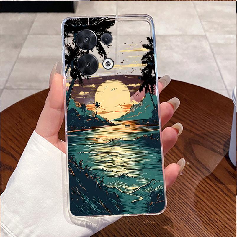 For Oppo Reno8 5G Case Oppo Reno 8 Pro Phone Case Luxury Cute Love Heart Rabbit Funny Clear Soft TPU Silicone Back Cover Bumper