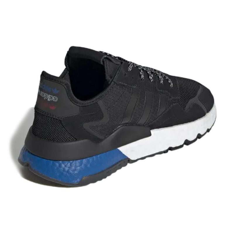 Adidas Кроссовки Nite Jogger Основной черный Насыщенный синий FW5331