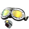 Riding Goggles Motorcycle Riding Glasses Pilot Goggles Motorcycle Goggles Over Glasses With Adjustable Straps Motocross Goggles