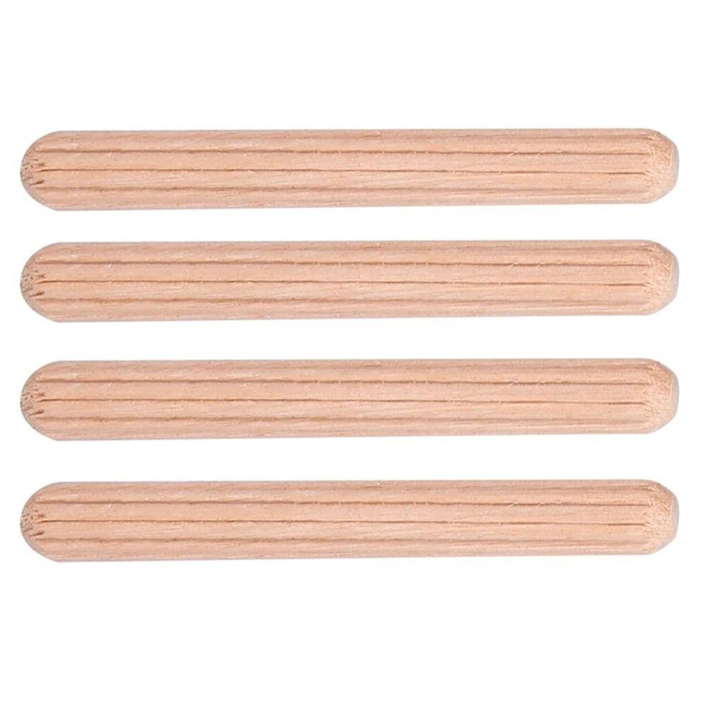 50Pcs 6x30mm 6x40mm 6x50mm Wood Dowel Pins Wooden Crafts Dowel Pegs Smooth Wooden Pegs