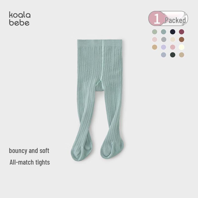 Kaolabibi Ribbed Cotton Baby Tights