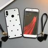 Для Xiaomi Redmi Note 9 Pro Max 8 Pro Чехол Закаленное Стекло Сердечко Задняя Крышка Бахрома Ремешок Для Redmi Note 13 Pro Plus 12 Pro